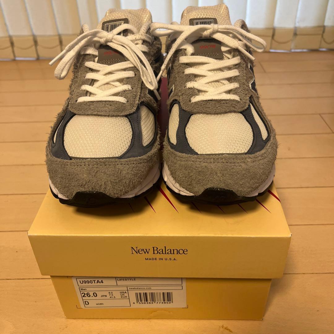 U990TA4 / newbalance 990v4 26cm — image 2