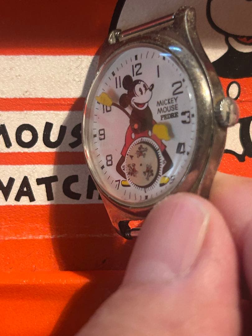 Mickey Mouse Watch ミッキーマウス　時計　1930sデザイン — image 4