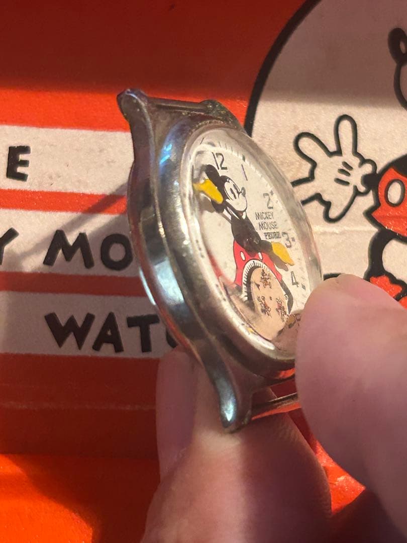 Mickey Mouse Watch ミッキーマウス　時計　1930sデザイン — image 5