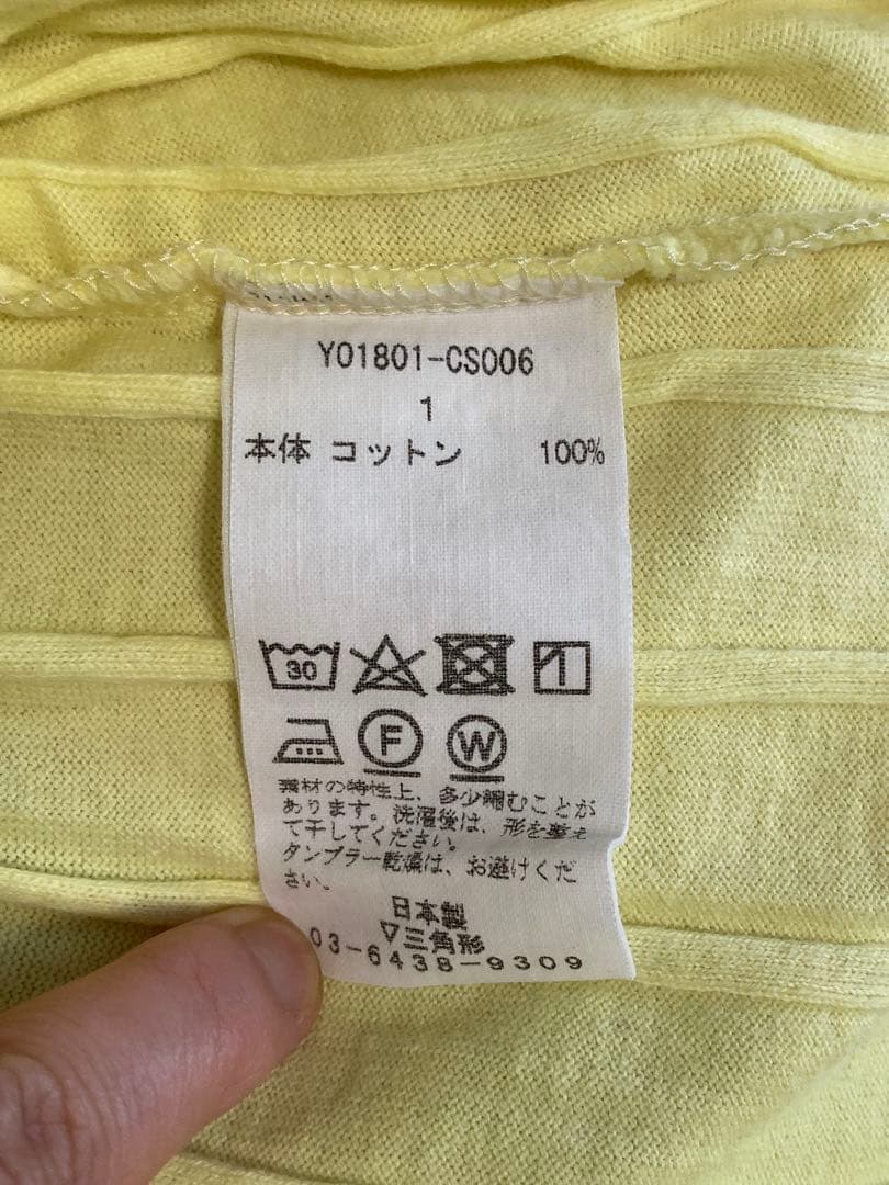YOUNG & OLSENコットン100% リブ 半袖Tシャツ — image 4