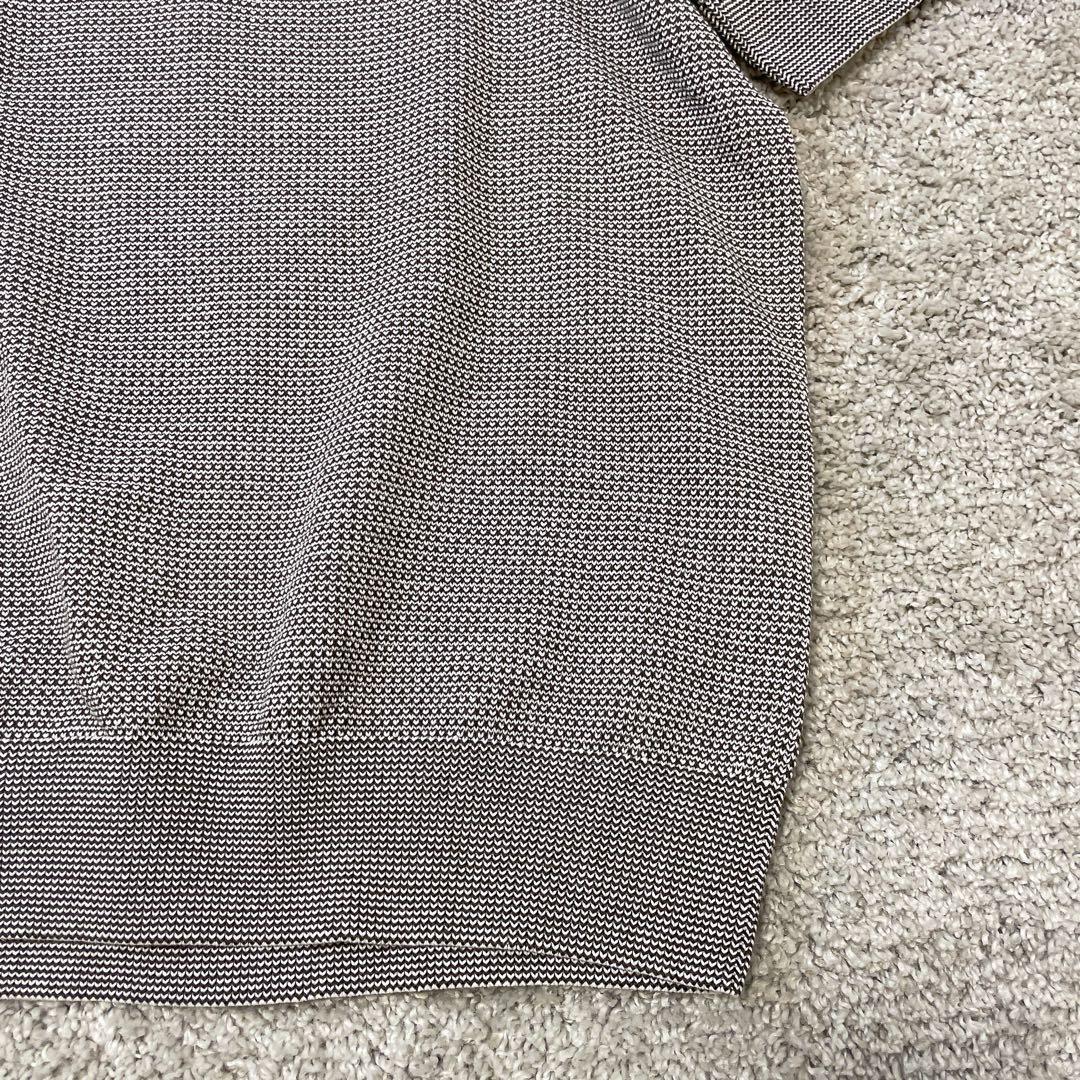 【GARAGE orihica】クルーネックニット 半袖 ブラウン系 — image 4