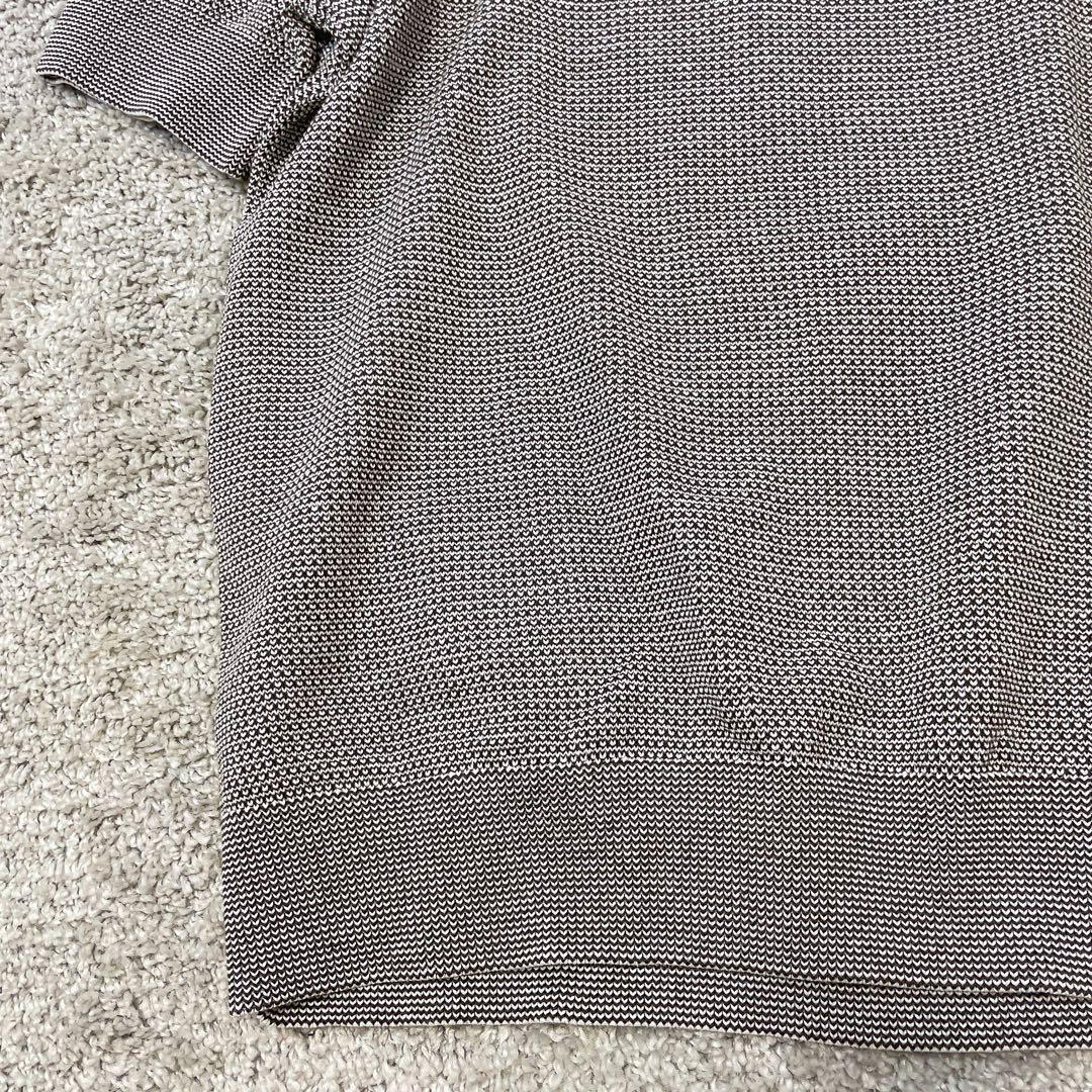 【GARAGE orihica】クルーネックニット 半袖 ブラウン系 — image 5