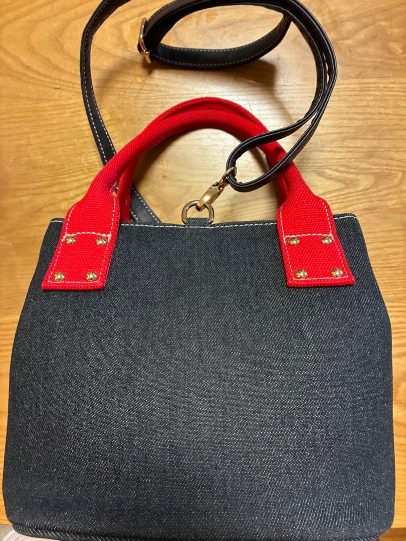 Jolie Joli デニム ハンドバッグ 2way — image 3