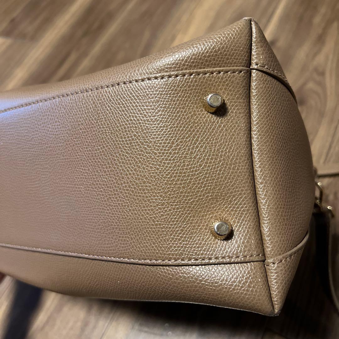FURLA フルラ パイパー ハンドバッグ ショルダー付 グレージュ — image 5