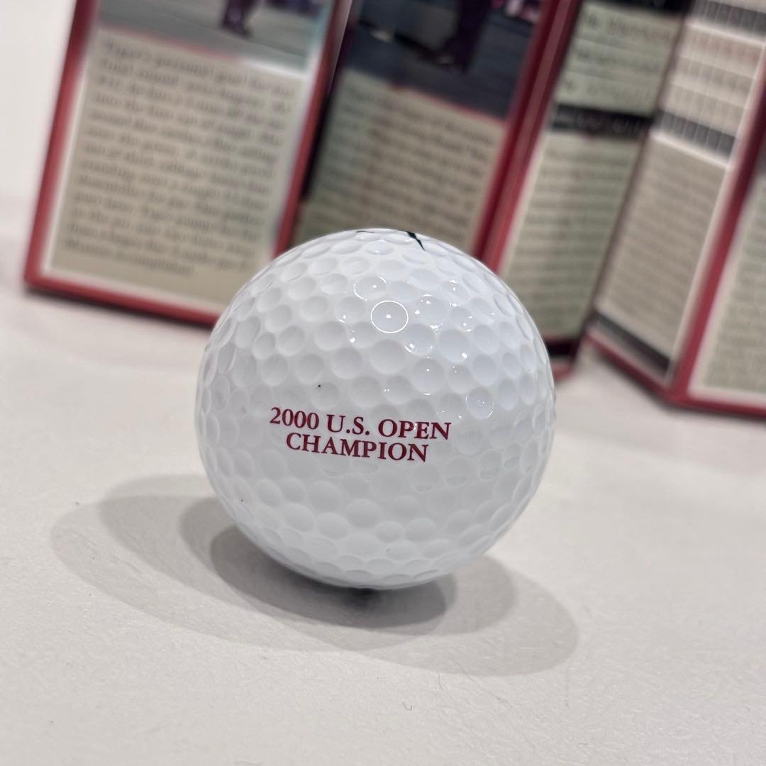 新品未使用 ナイキ タイガーウッズ 2000年全米オープン優勝記念ボール 12球 — image 5