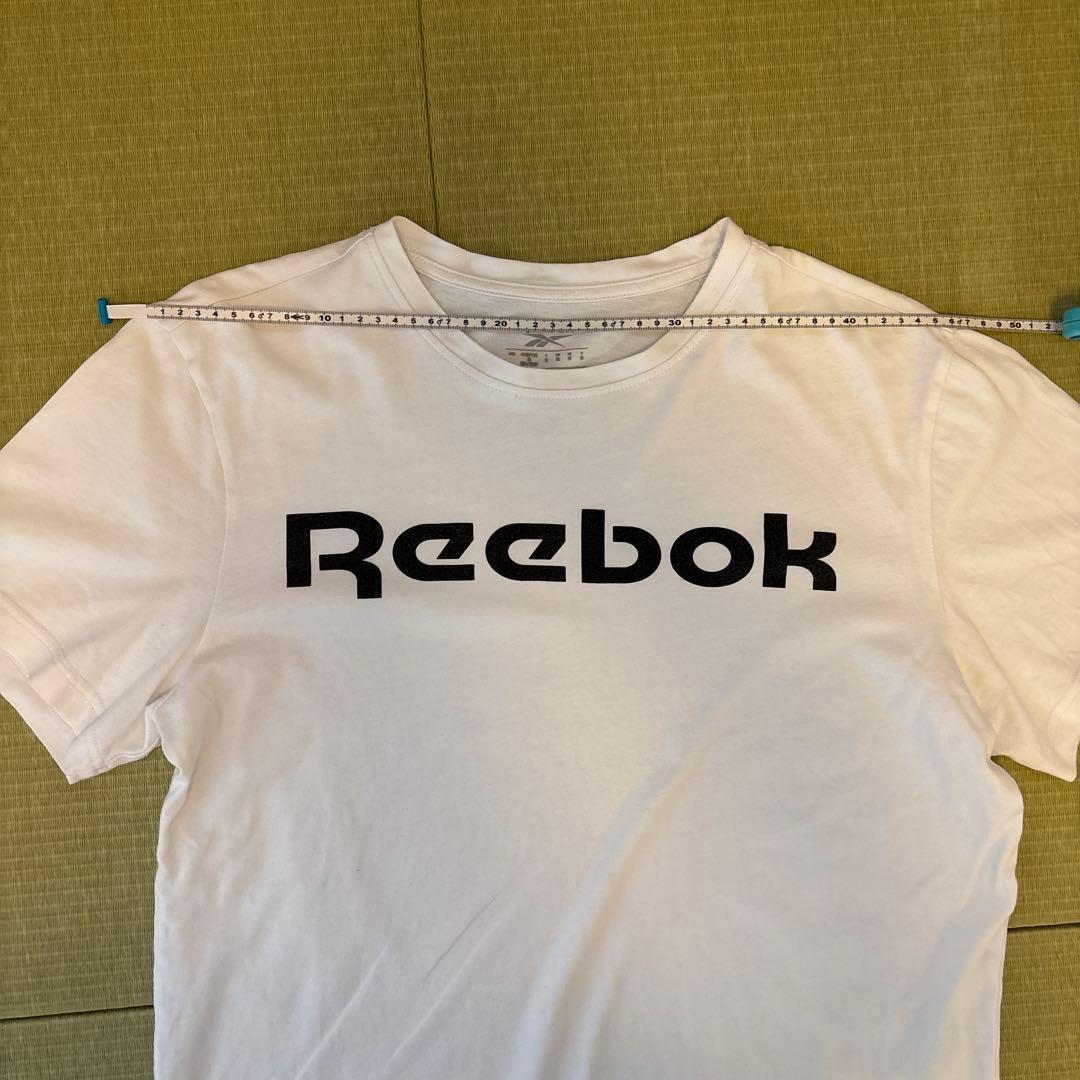 Reebok Tシャツ ホワイト ロゴプリント — image 2