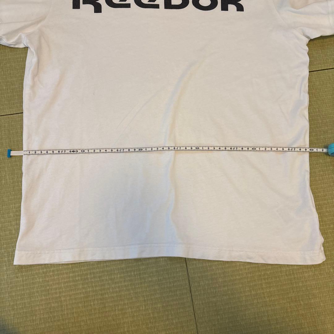 Reebok Tシャツ ホワイト ロゴプリント — image 5