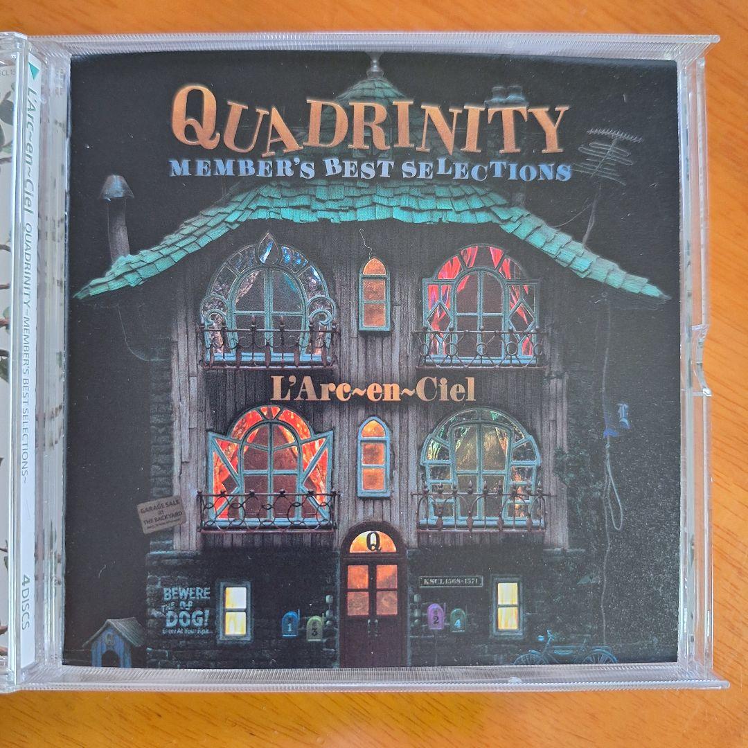 L'Arc~en~Ciel QUADRINITY CD 4枚組　ラルク　ベスト — image 5