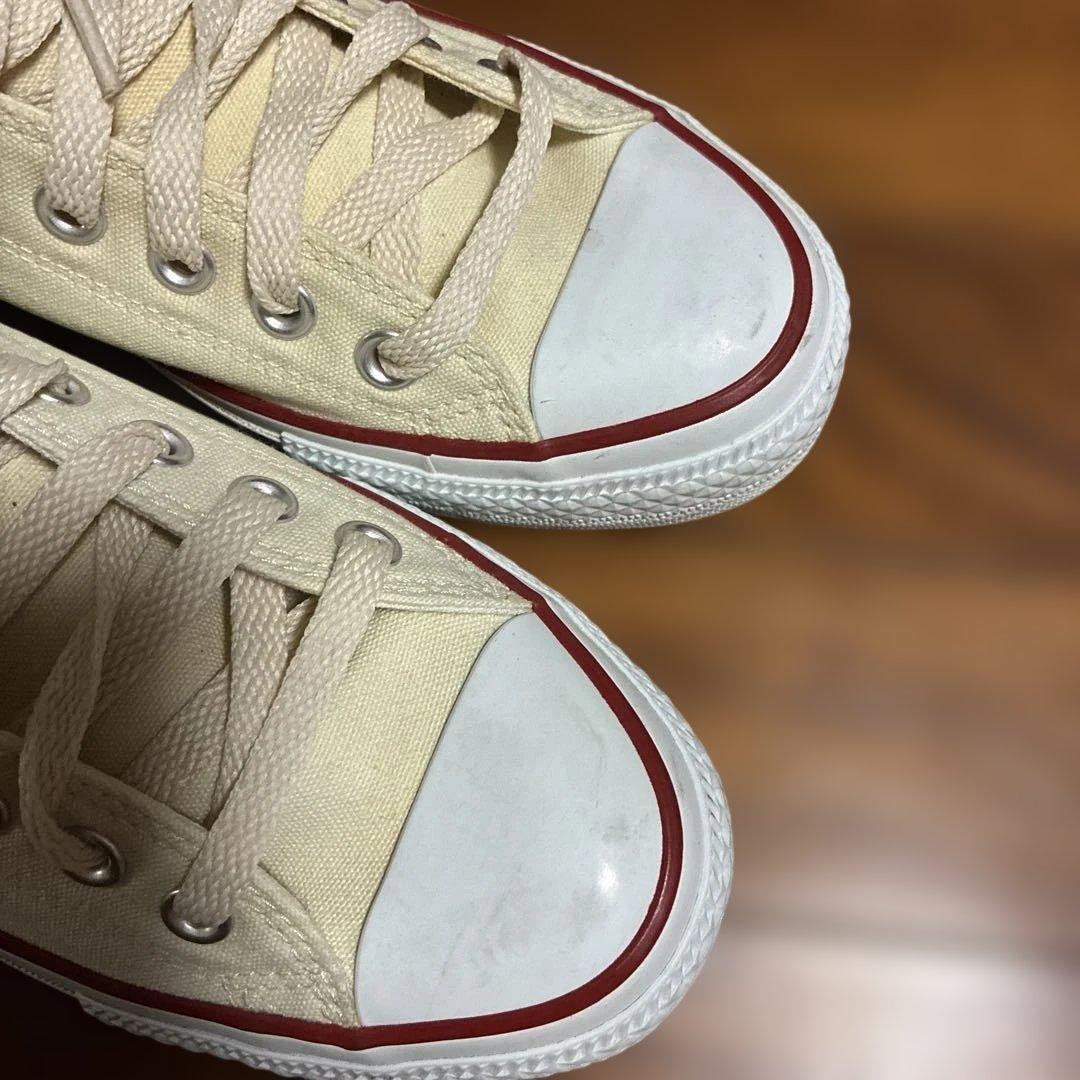 CONVERSE ALL STAR ローカット スニーカー アイボリー — image 4