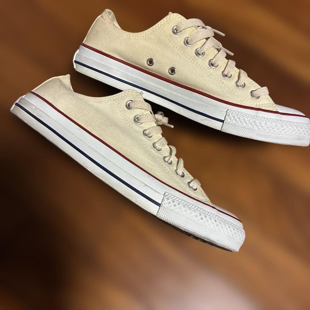 CONVERSE ALL STAR ローカット スニーカー アイボリー — image 5