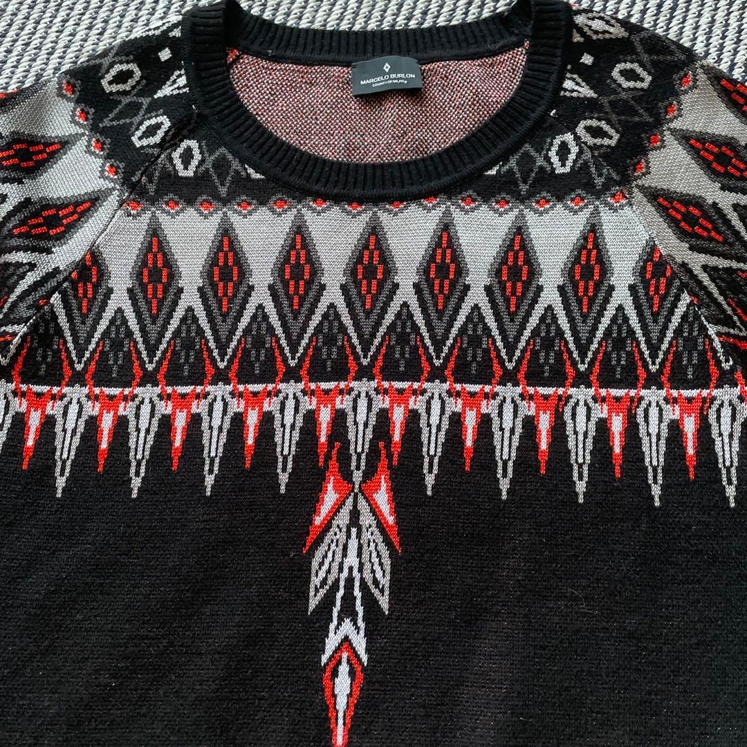 MARCELO BURLON マルセロバーロン ニット M セーター — image 2