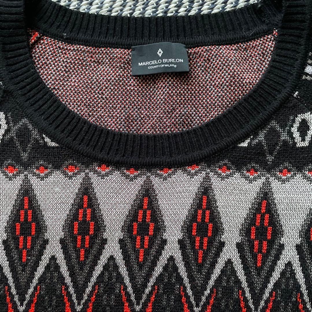 MARCELO BURLON マルセロバーロン ニット M セーター — image 3