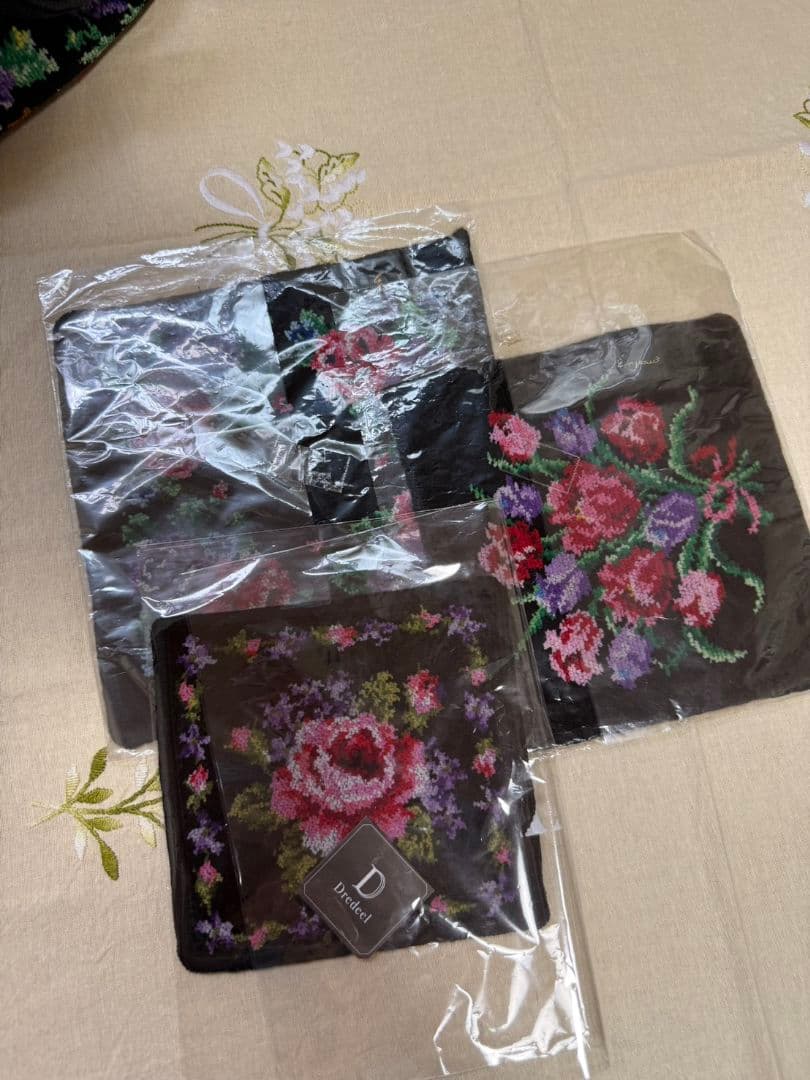 FEILER ハンドバッグ 花柄 シュニール織 — image 5