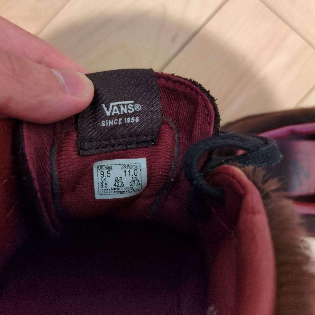 VANS ANAHEIM SK8-MID "ハラコ" 27.5cm — image 5