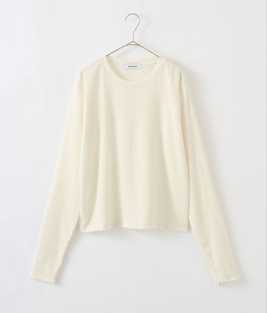【新品】UVカット サムホール付きクルーネックメローロンT — image 4