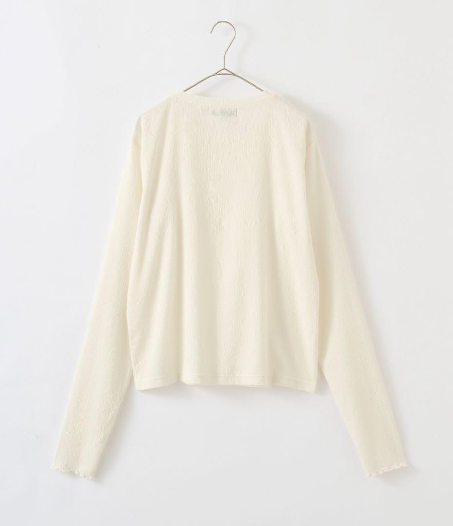 【新品】UVカット サムホール付きクルーネックメローロンT — image 5