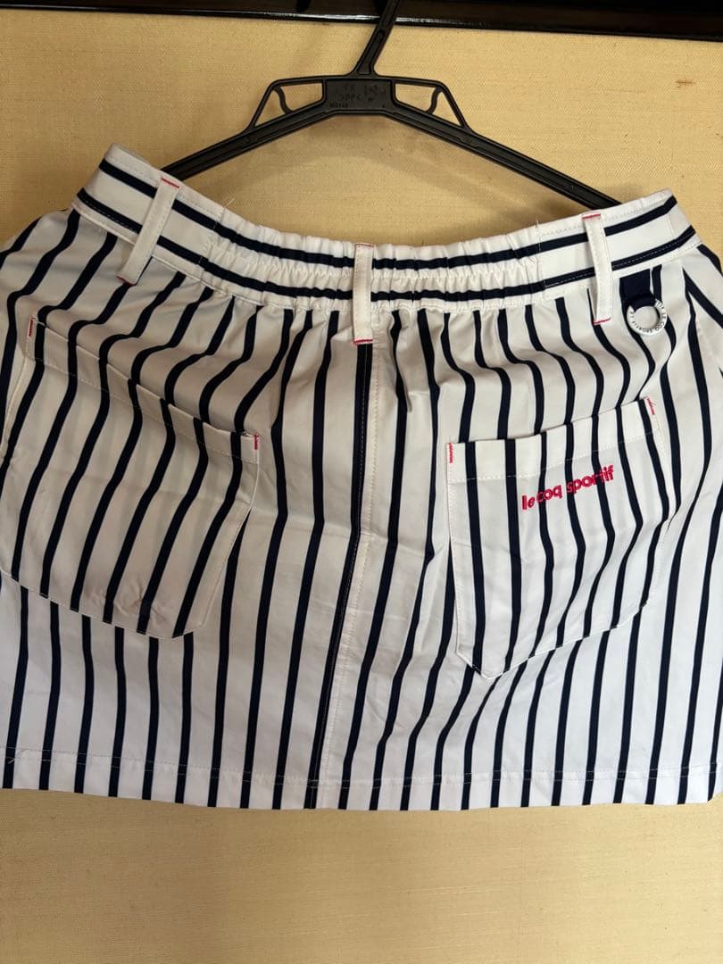 le coq sportif ストライプ柄 ゴルフスカート — image 2