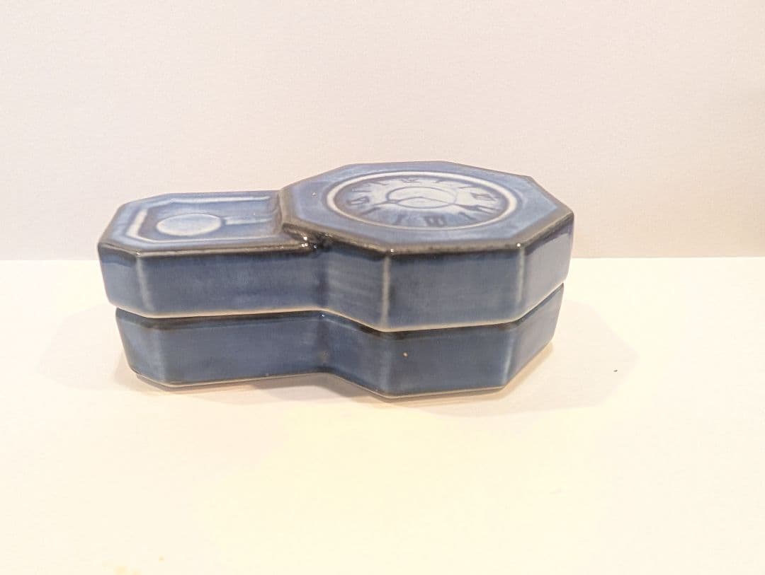【値下げしました！】時計型 香合 陶器製 — image 3