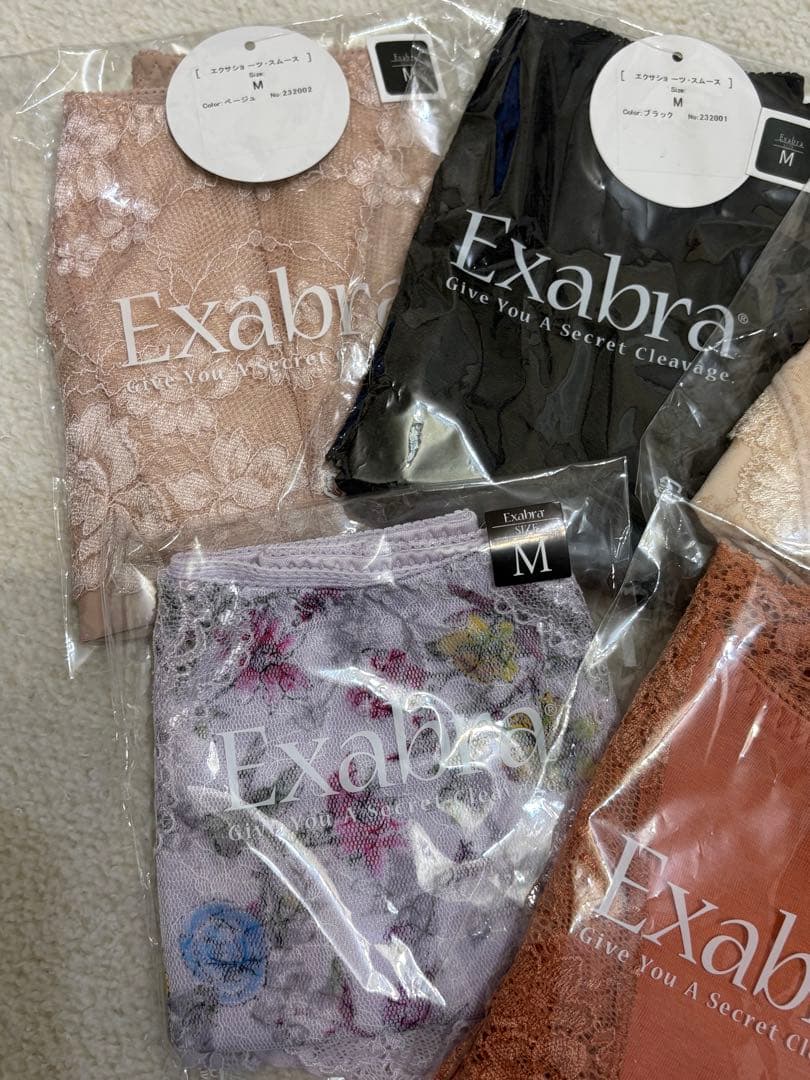 Exabra ショーツ 5枚セット Mサイズ — image 3