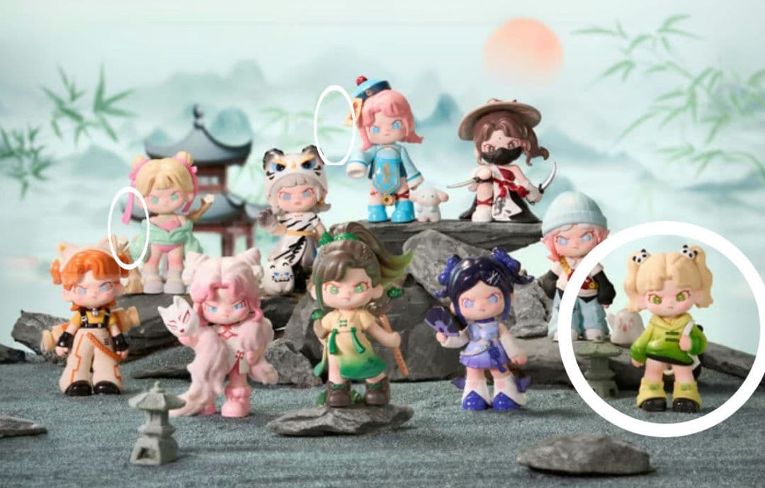 正規品新品未開封TNTSPACEドラDORA百無禁忌シリーズフィギュア若竹 — image 3