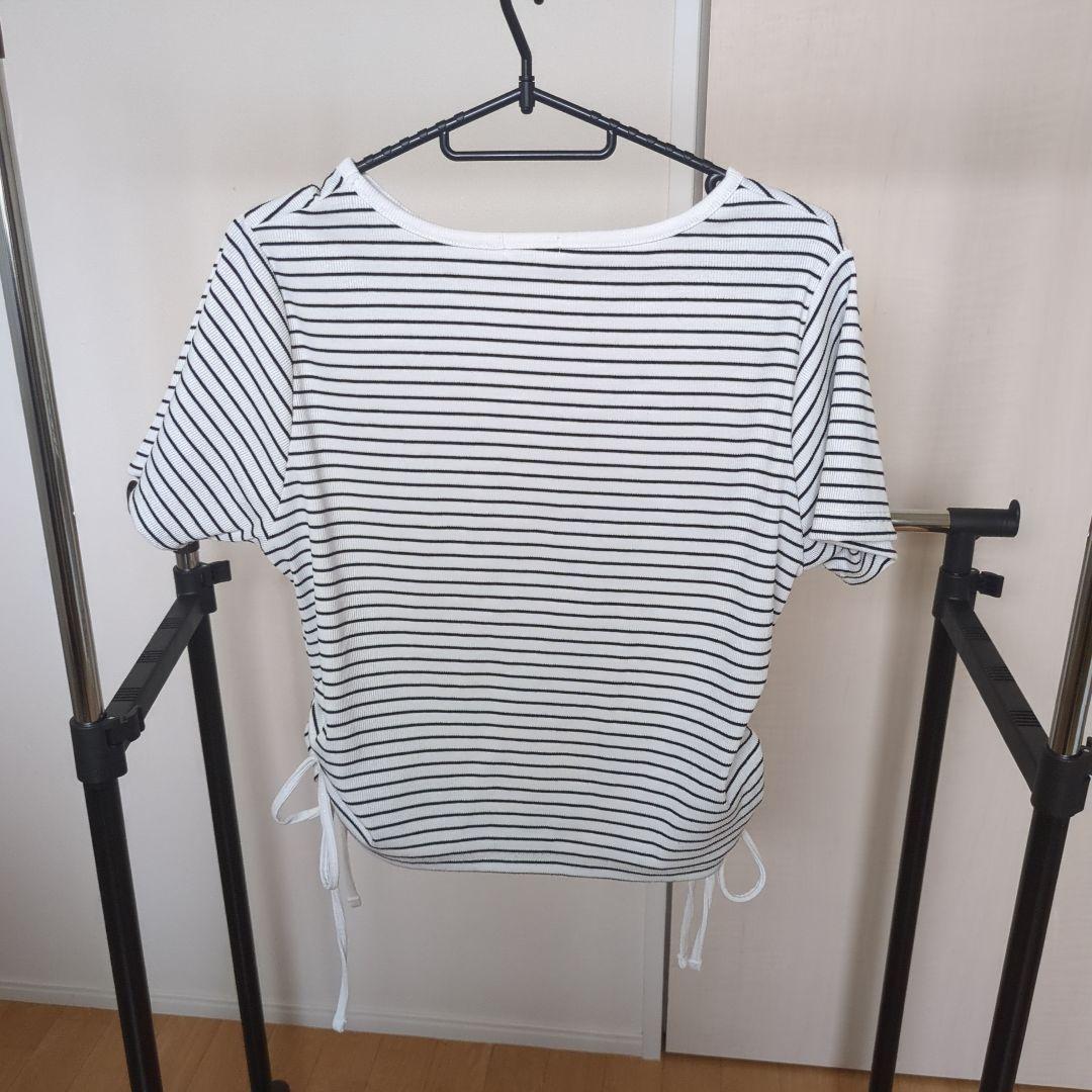 COLZA ボーダー Tシャツ Lサイズ — image 2