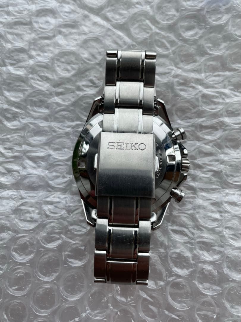 SEIKO セイコー　腕時計　メンズ　クロノグラフ — image 4