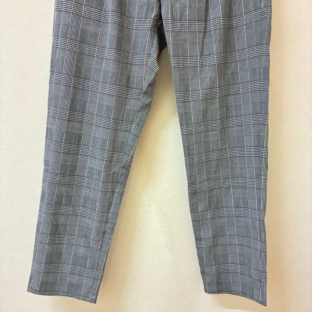 THE SHOP TK グレンチェック テーパードパンツ Sサイズ — image 3