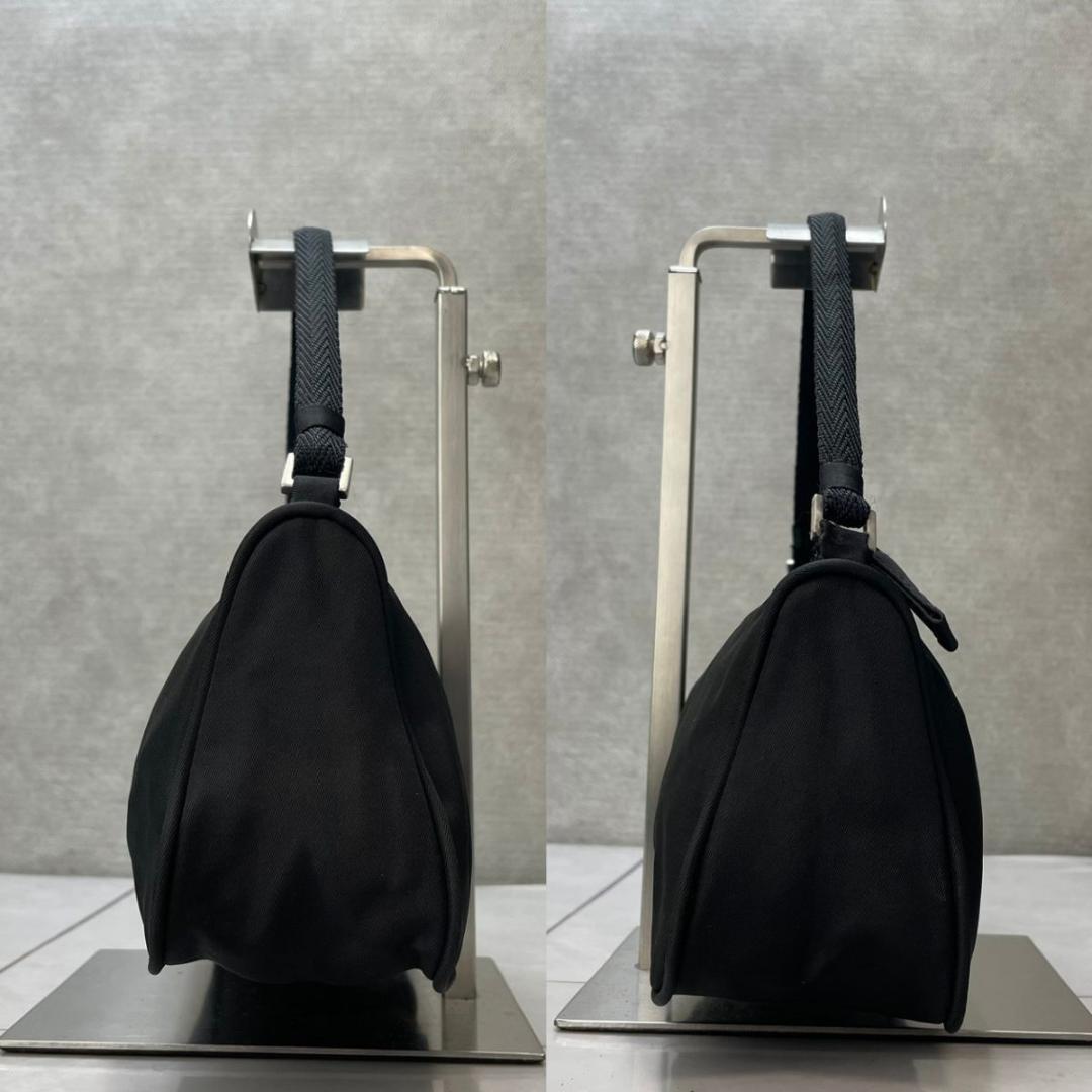 PRADA ハンドバッグ プラダ アクセサリー ポーチ MV633 ブラック 黒 — image 3