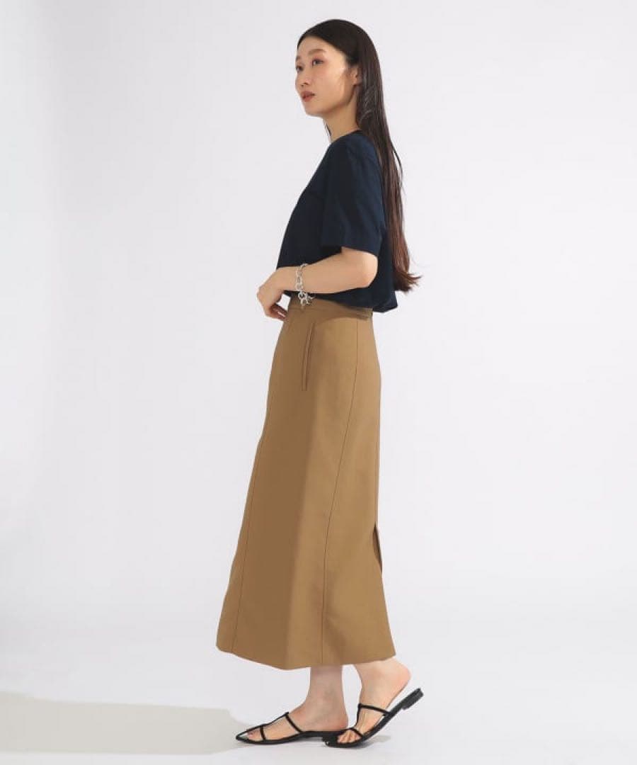 【美品】SLOANE コットン天竺 UV Tシャツ　ネイビー — image 4