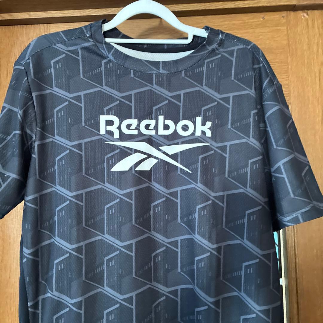 Reebok リーボック 半袖 Tシャツ 総柄 スポーツウェア — image 2