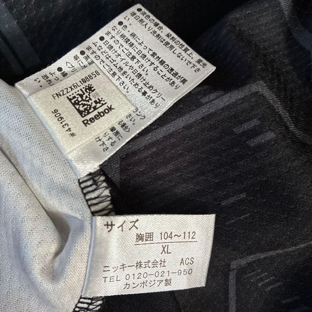 Reebok リーボック 半袖 Tシャツ 総柄 スポーツウェア — image 4