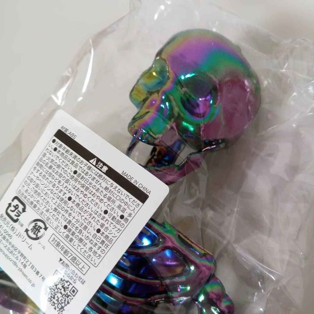 カクカクガイコツ　フィギュア　骨格標本　骸骨　メタリックブラック — image 2