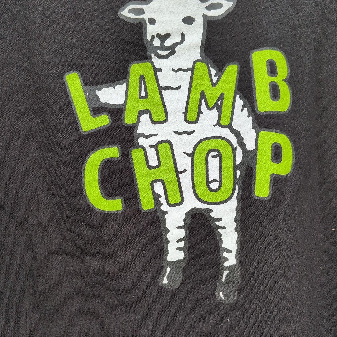 graniph LAMB CHOP ポロシャツ ブラック×ライムグリーン — image 2