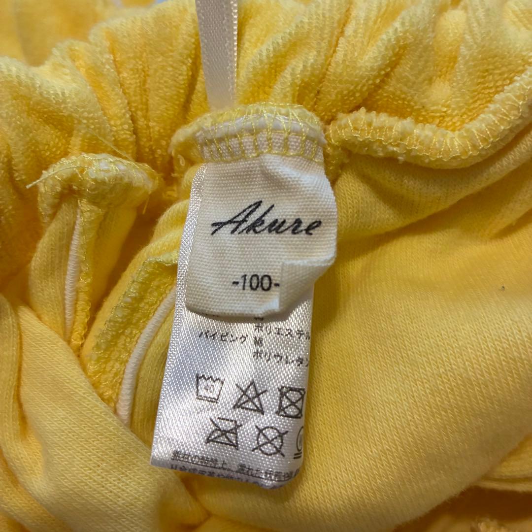necoさんしまむらコラボ　Akurel パイルバイカラーセットアップ 黄色 — image 4