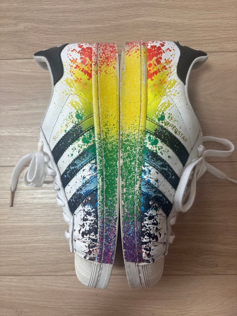 adidas SUPERSTAR PRIDE 27.0cm — image 4