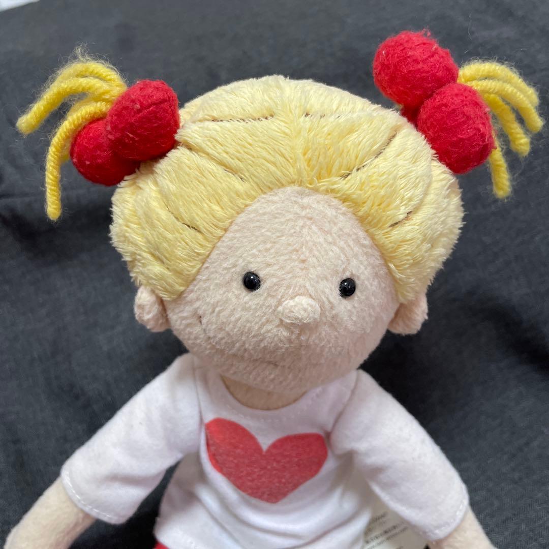 COCO ぬいぐるみ 人形 ハート柄 — image 2