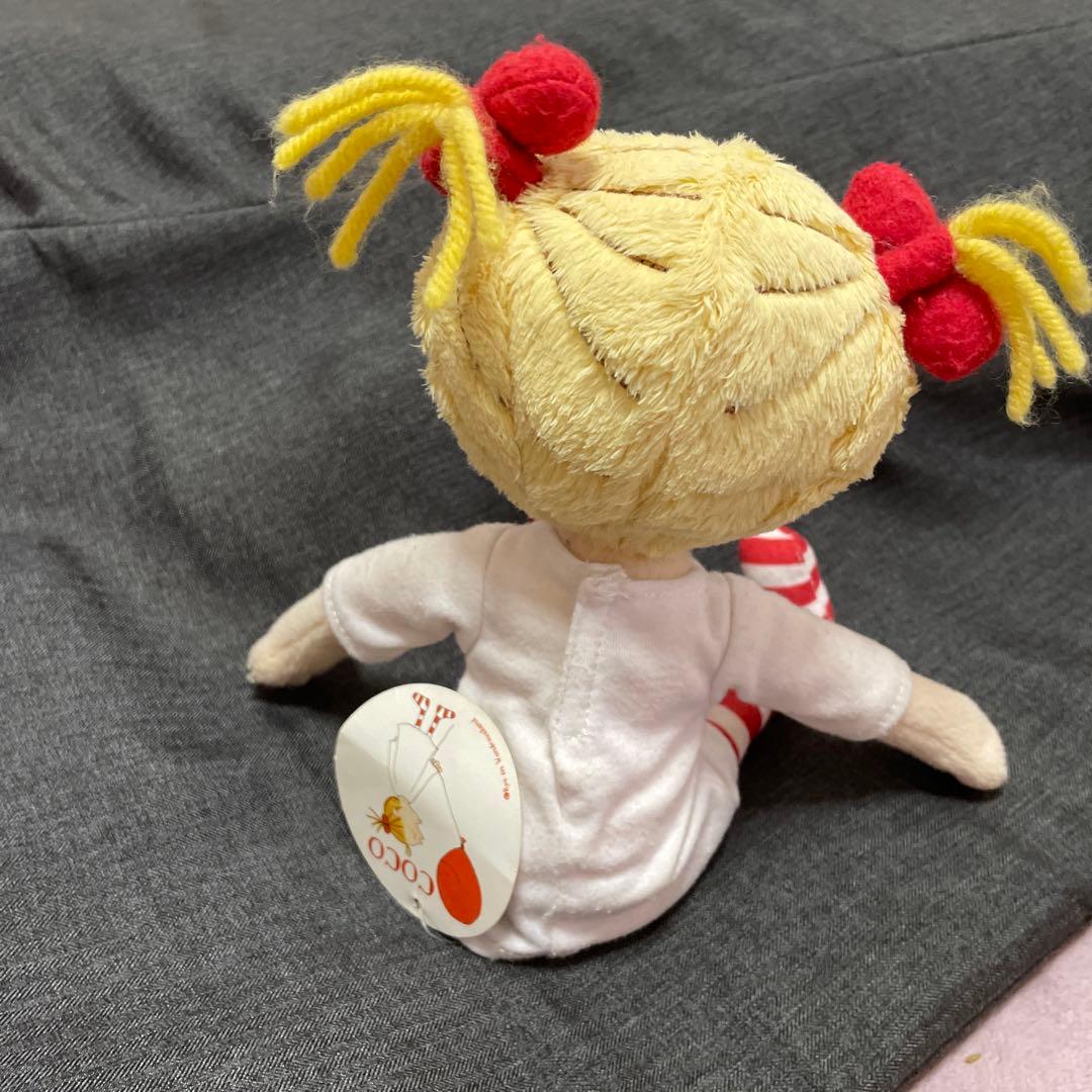 COCO ぬいぐるみ 人形 ハート柄 — image 3