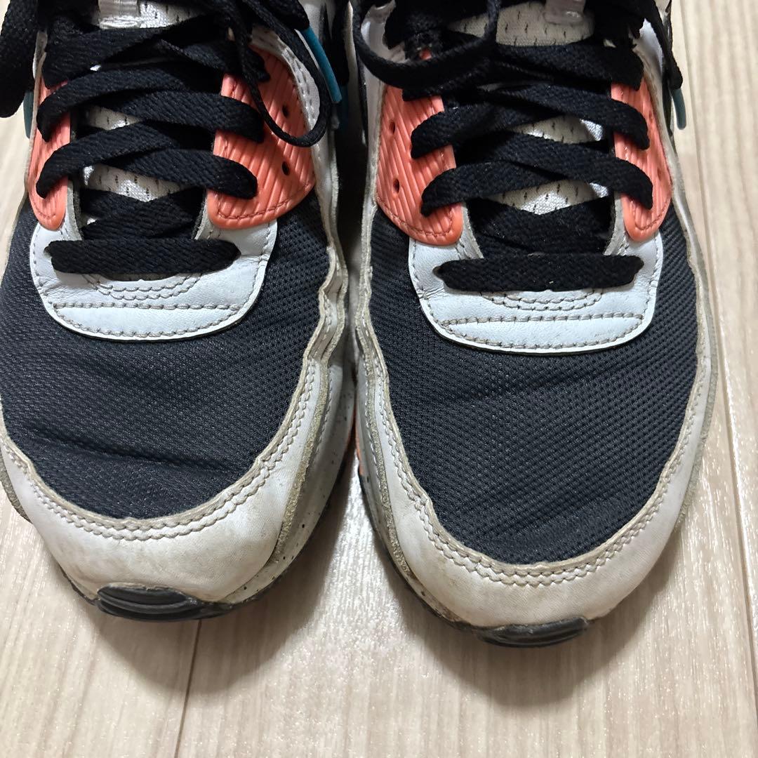 NIKE AIRMAX 90 'BLACK TURF ORANGE 27.5cm — image 3