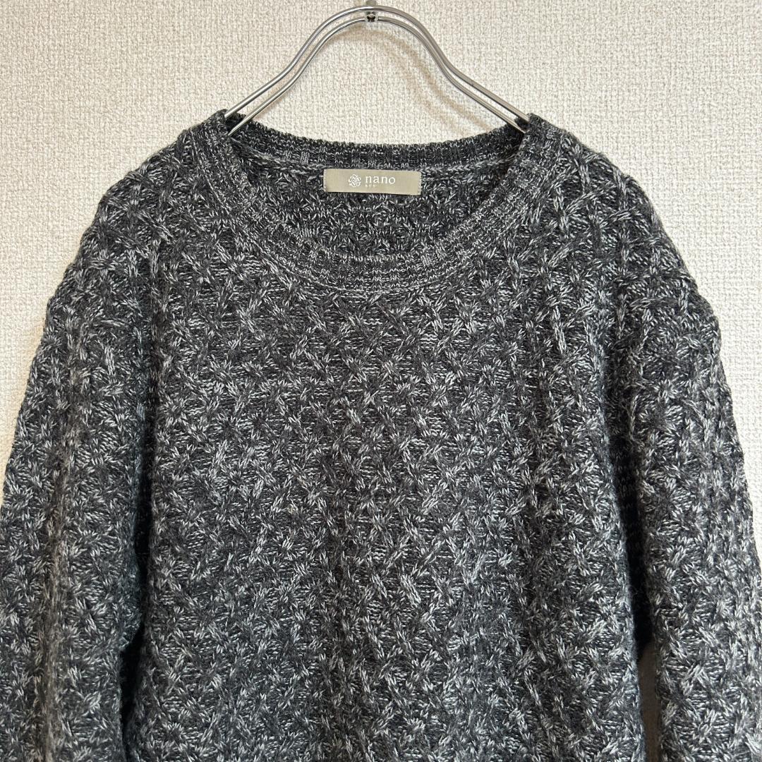 ✴︎ NANO universe ナノユニバース　長袖ニット　トップス　Lサイズ — image 2