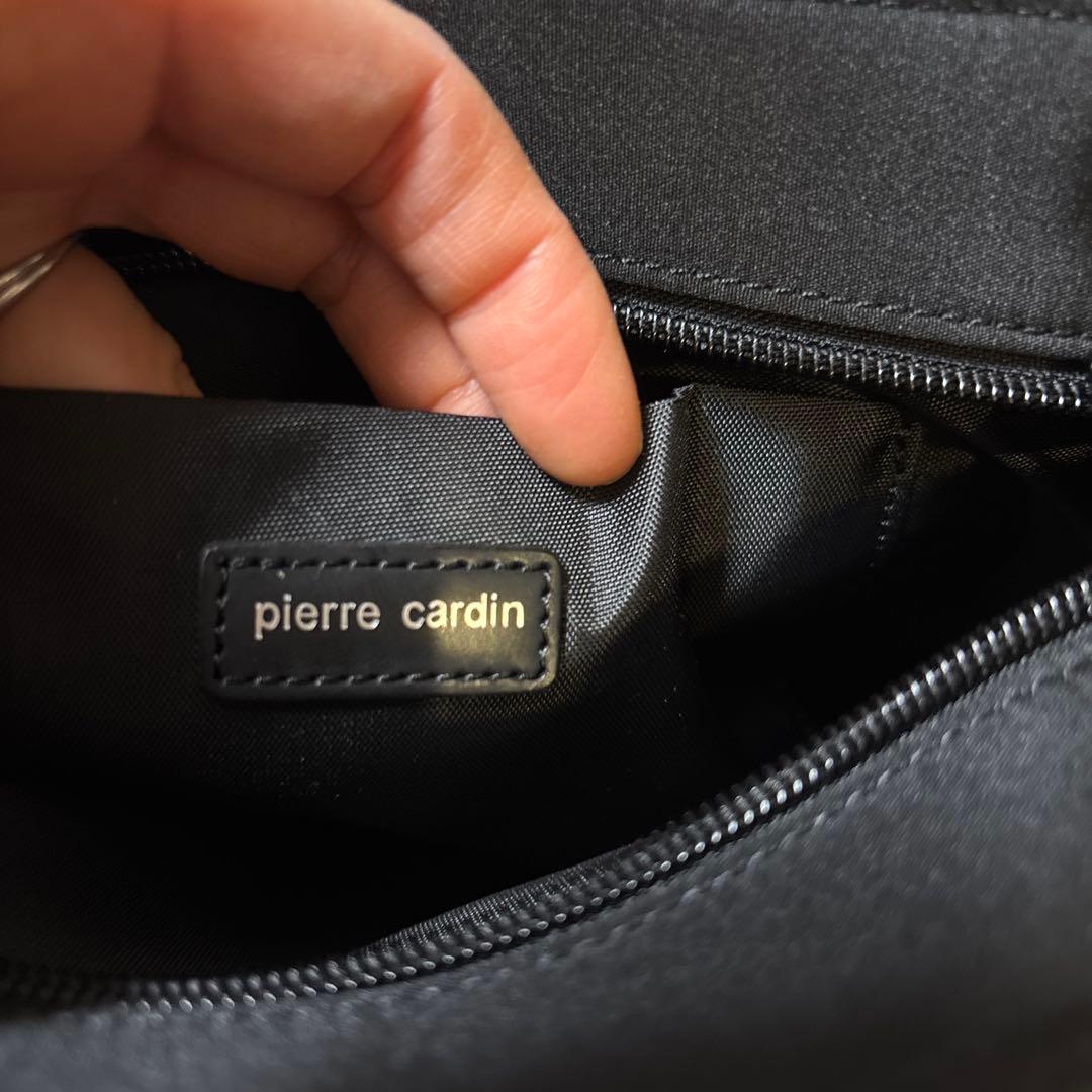 最終値下げpierre cardin ピエールカルダン ハンド バッグ ブラック — image 4