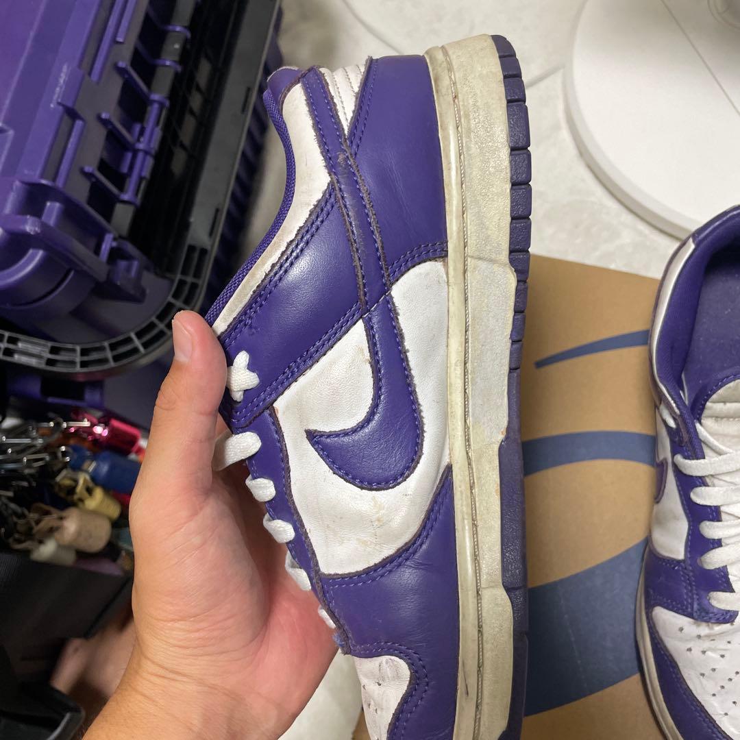 NIKE Dunk Low パープル ホワイト — image 2