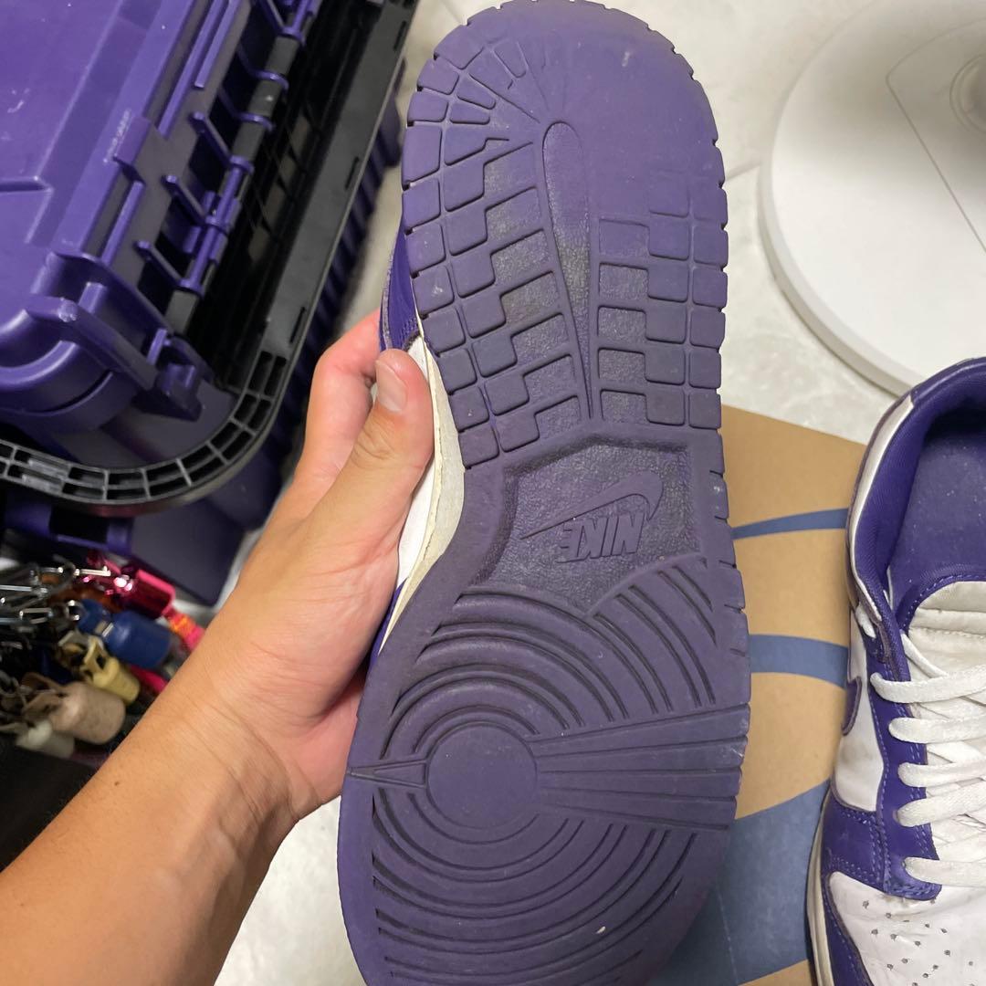 NIKE Dunk Low パープル ホワイト — image 3