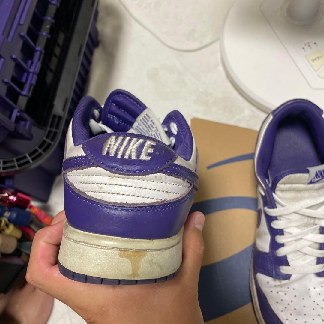 NIKE Dunk Low パープル ホワイト — image 5