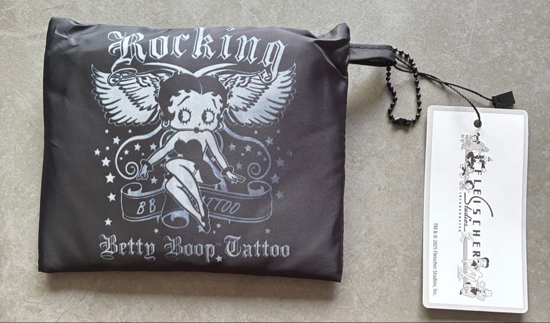 ベティ・ブープ Betty Boop ロック ショッピングバッグ エコバッグ — image 3