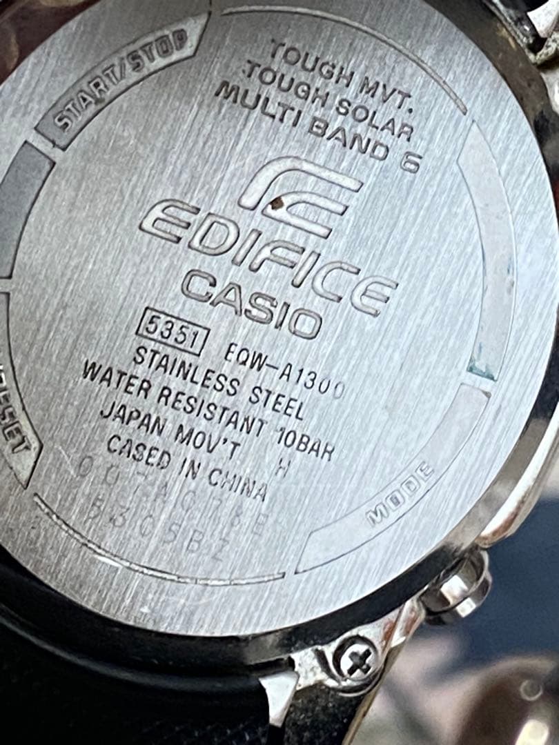 CASIO EDIFICE タフソーラー 電波時計 本体 — image 4