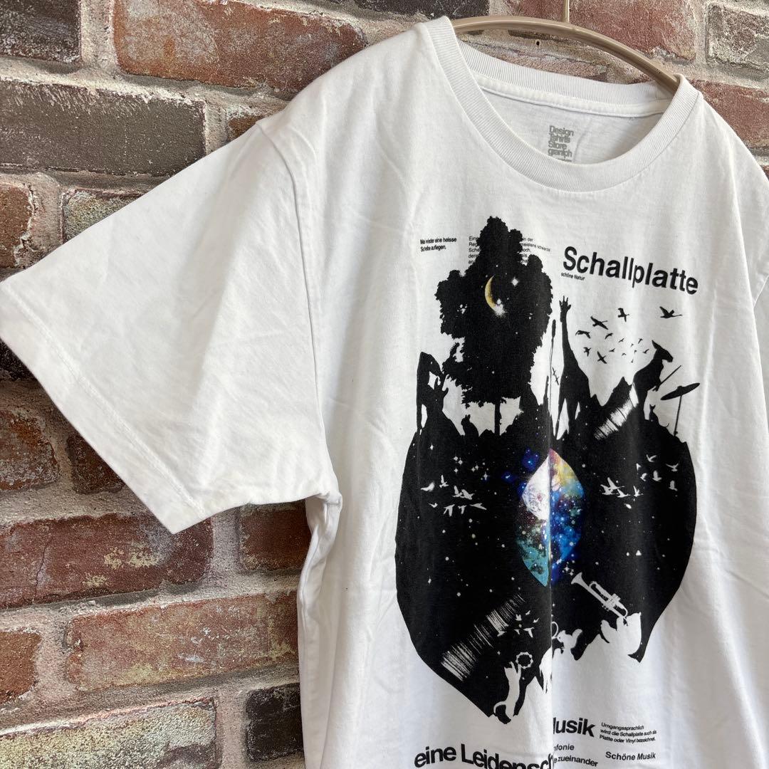 グラニフ　Schallplatte 音楽Tシャツ Mサイズ — image 3
