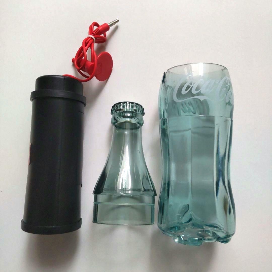 Coca-Cola コカコーラ ボトル型スピーカー イヤフォンジャックタイプ — image 2