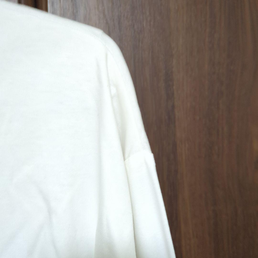 ロングシャツTシャツホワイトフリーサイズ新品未使用 — image 5