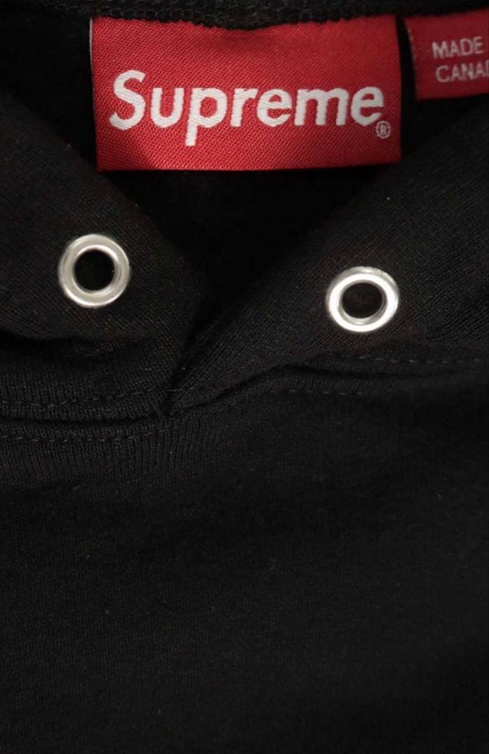 Supreme Sロゴ ブラック パーカー Sツノ シュプリーム　L 22AW — image 4