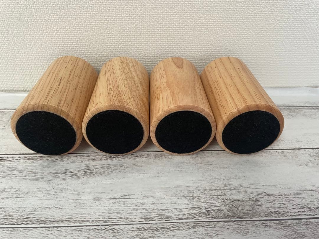 ソファの脚 木製 円筒形 脚部 4個セット — image 4